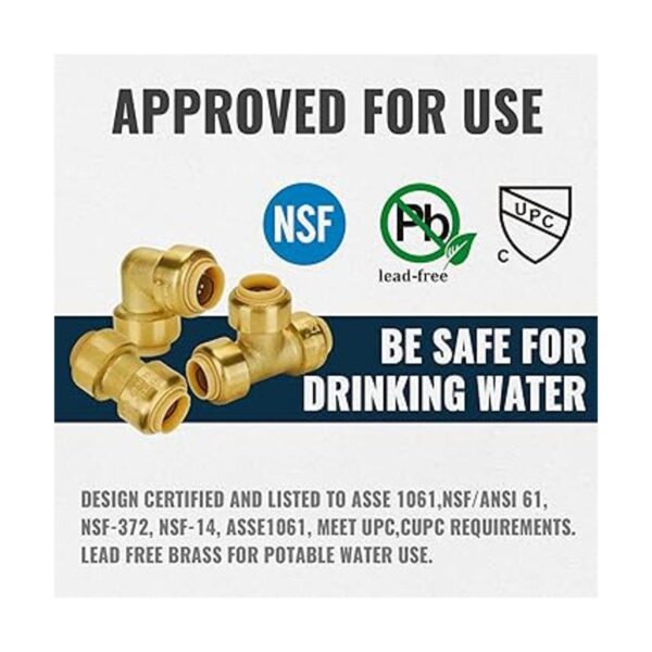 SUNGATOR Accesorios de fontanería de 12 pulgada a granel_2