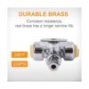 SUNGATOR Service Tee Stop Valve 12 Ptc x 12 Ptc x_5