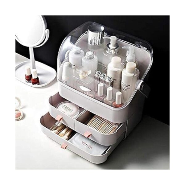 SUNFICON Organizador de maquillaje caja de almacenamiento_6