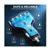 SUNDAREE Cargador de coche USB C de 4 puertos de 40 W de_4