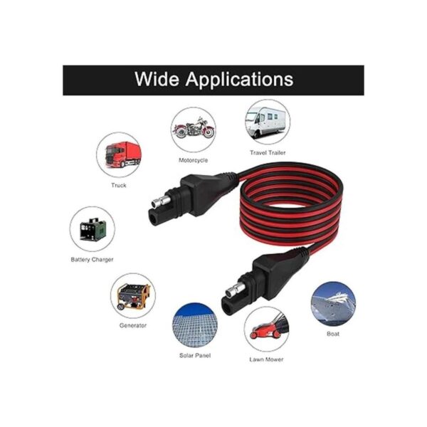 SUNER POWER Cable de extensión SAE a SAE cable de