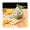 SUN GKOTTA Juego de 2 tazas de cerámica con forma de coco