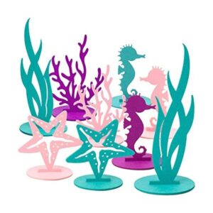 SUNBEAUTY 20 piezas de decoración de fiesta de sirena_1