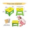 SUMBABO Taburete para niños y niños pequeños con bloqueo