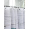 SUMGAR Cortina de ducha de océano azul para baño_6