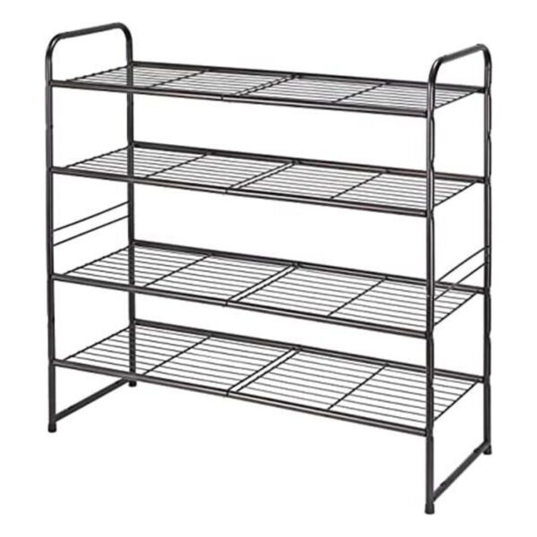 SUFAUY Estante para zapatos apilable de 2 niveles_1