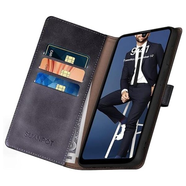 SUANPOT Funda tipo cartera para Samsung Galaxy A32 5G con_4