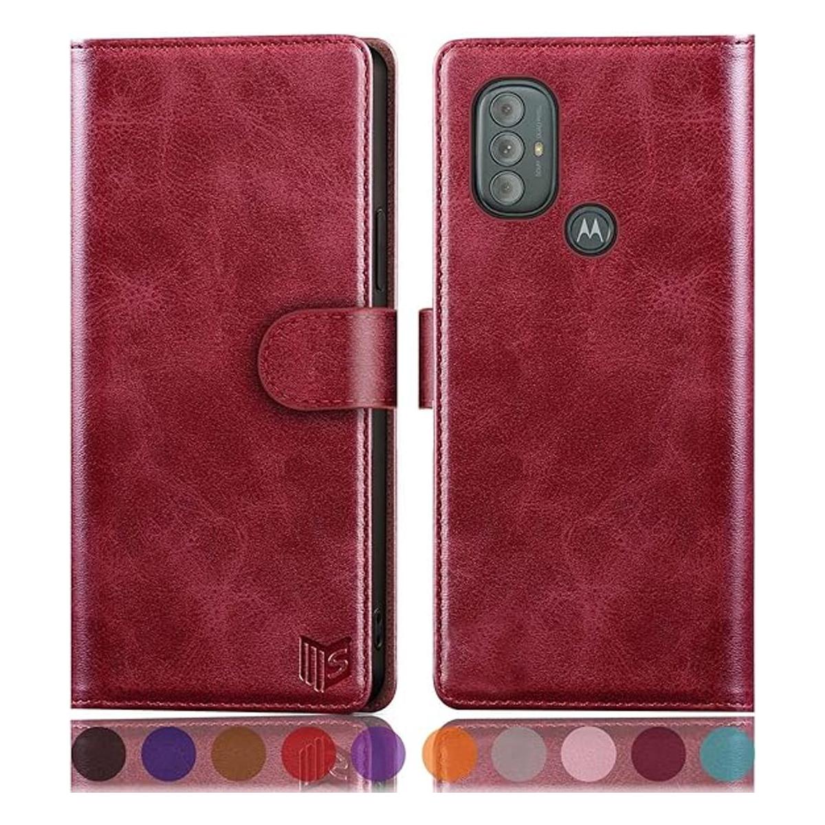 SUANPOT Funda tipo cartera para Motorola Moto Power 2022