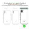 SUANPOT Funda tipo cartera para iPhone Xs Max de 6.5_2