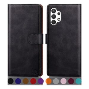 SUANPOT Funda tipo cartera para Samsung Galaxy A32 5G con_1