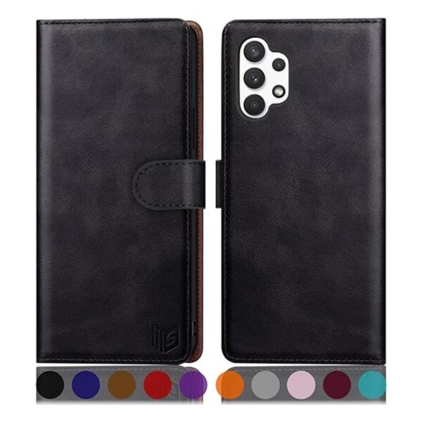 SUANPOT Funda tipo cartera para Samsung Galaxy A32 5G con_1