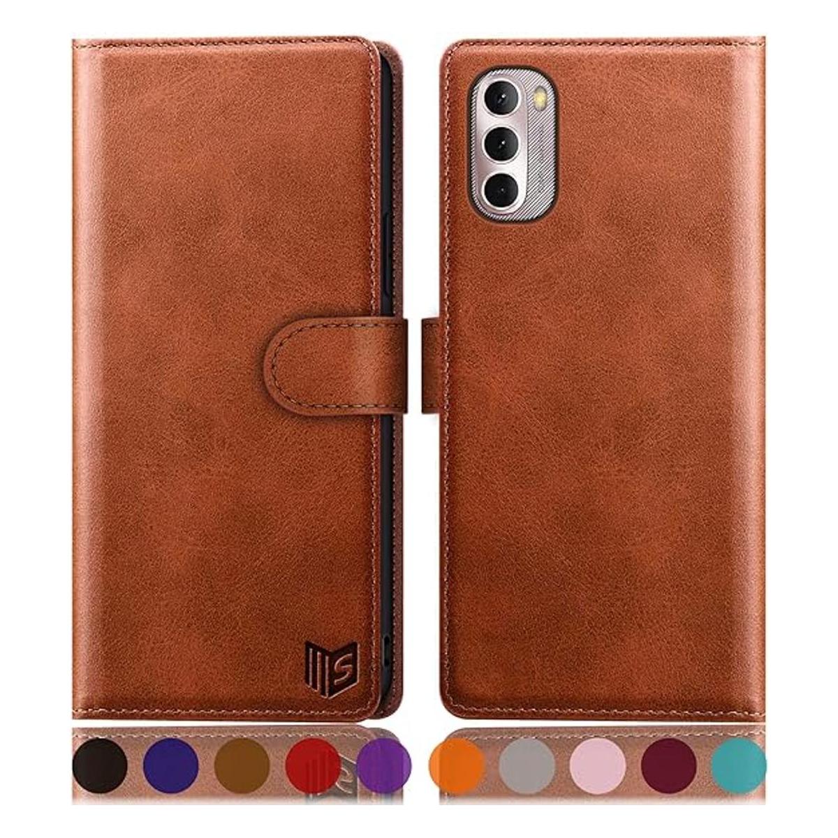 SUANPOT Funda tipo cartera para Moto G Stylus 2022 5G