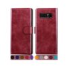 SUANPOT Funda de piel para Samsung Galaxy Note 8 con_1