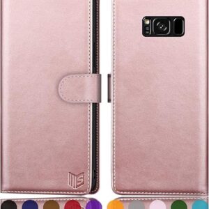 SUANPOT Funda tipo cartera de piel para Samsung Galaxy_1
