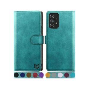SUANPOT Funda de cuero para Samsung Galaxy A52 4G y 5G con_1