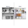 STORAGE MANIAC Juego de 4 estantes de cocina estantes_5