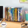 STORi Soporte apilable de plástico transparente para DVD_2
