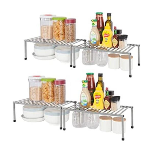 STORAGE MANIAC Juego de 4 estantes de cocina estantes_1