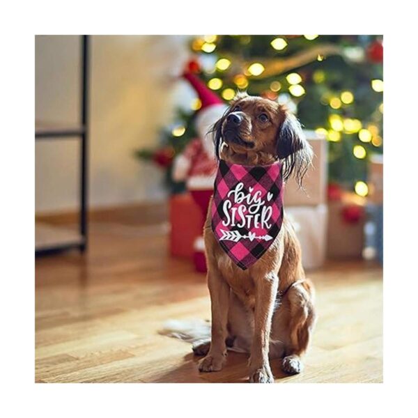 STMK Bandana para perro con diseño de cuadros de Big