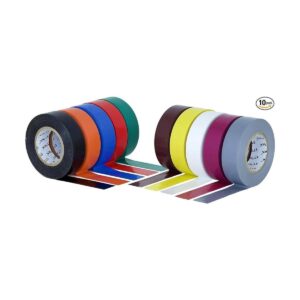 STIKK Cinta eléctrica multicolor paquete de 10 34_1