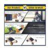 STEM Juego de 4 motores solares modelo de madera_6