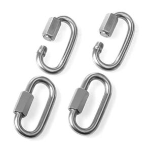 STARVAST 0.315 in Quick Link Oval Mosquetón Cadena Quick
