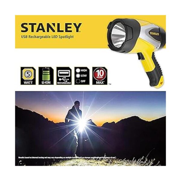 STANLEY SL5W09 recargable 1000 lúmenes iones de litio_5