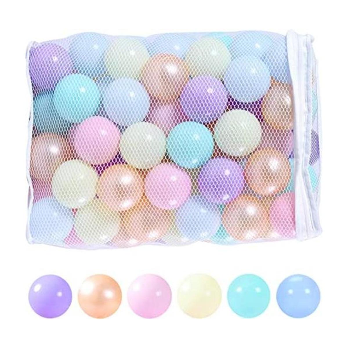 STARBOLO Bolas de bola para niños 100 bolas de macarrón a