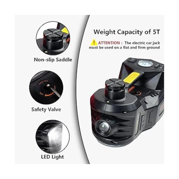 STANDTALL Kit de gato eléctrico para automóvil de 5_2