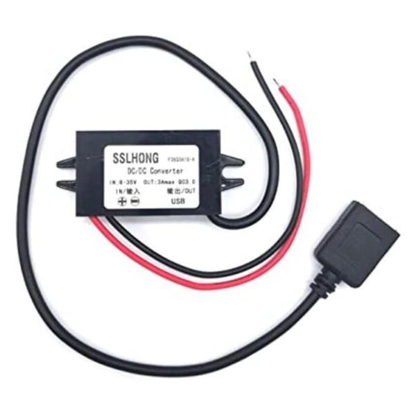 SSLHONG Cargador regulador de voltaje reductor USB 3.0 A_1