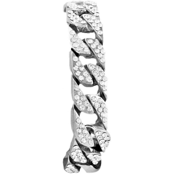 ST10327 RN Reloj y pulsera con brillantes grandes