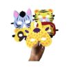SSZS Paquete de 24 máscaras de animales para niños juego