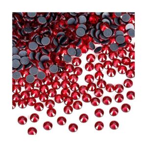 SS10 Diamantes de imitación termoadhesivos color rojo_1