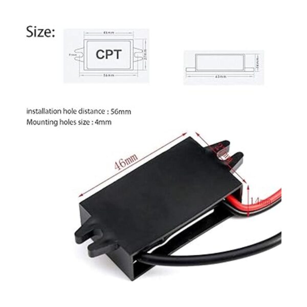 SSLHONG Cargador regulador de voltaje reductor USB 3.0 A_6
