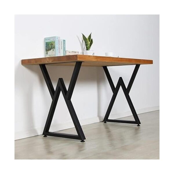 SSS Furniture Patas de mesa de metal paquete de 2 patas