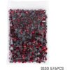 SS30 Diamantes de imitación termoadhesivos rojos de_3