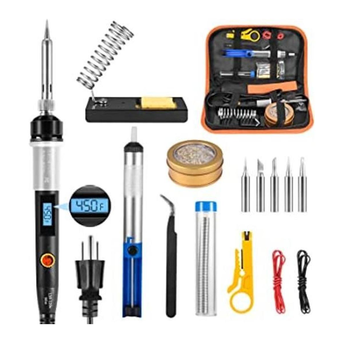 SREMTCH Soldador electrónico kit de soldador de