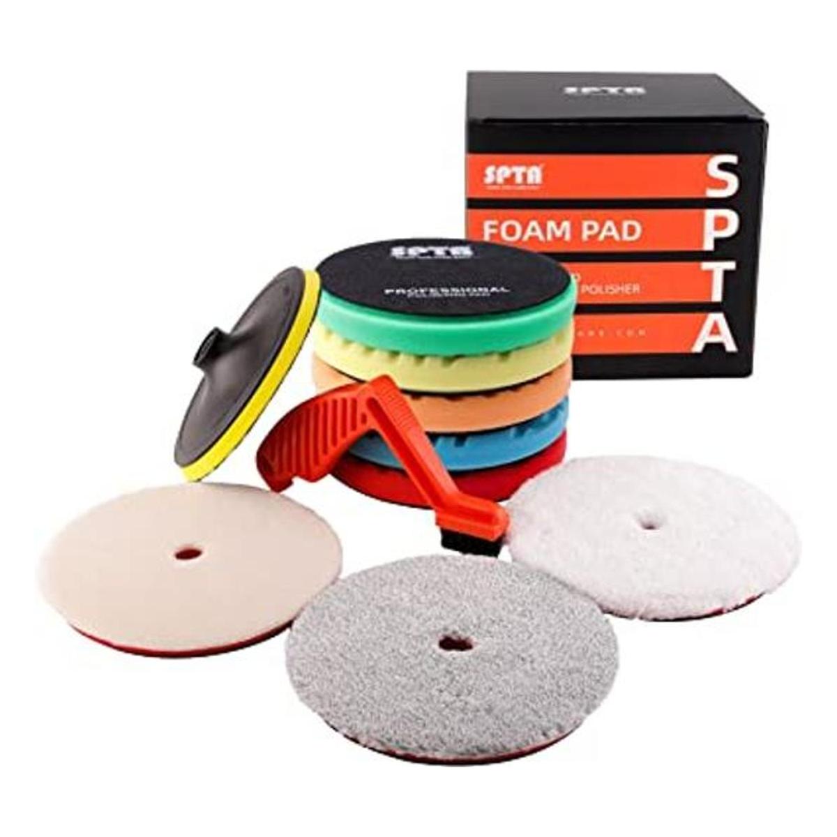 SPTA Kit de 10 almohadillas de pulido almohadillas de