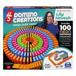 SPIN MASTER GAMES H5 Domino Creations Juego de 100 fichas_1