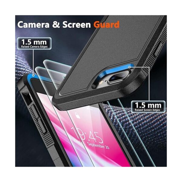 SPIDERCASE Funda para iPhone 78 Plus protección contra_3
