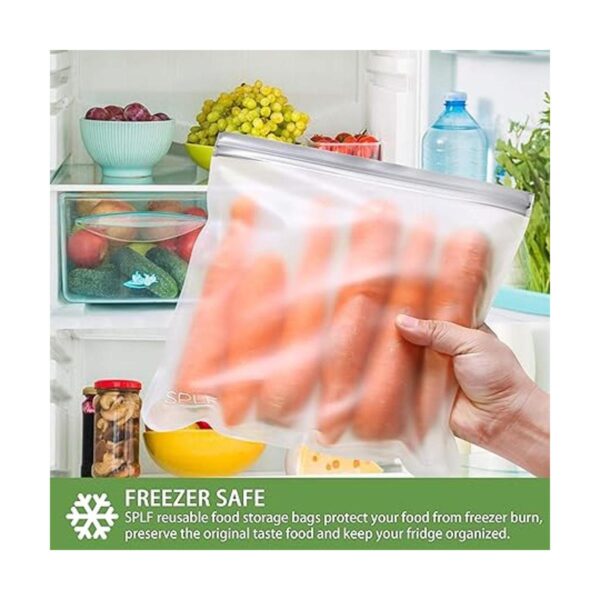 SPLF Bolsas de almacenamiento reutilizables sin BPA