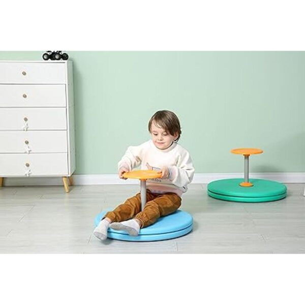 SPINNERX Juguete sensorial giratorio sentado juguete para_3
