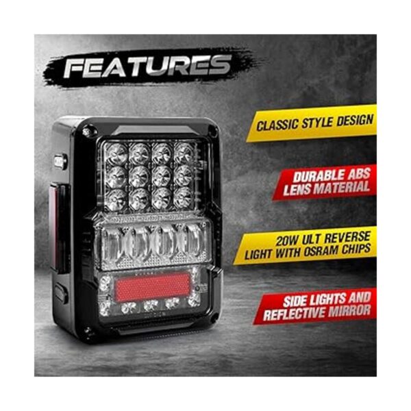 SPL Luz trasera LED aprobada por DOT y luz de freno y_2