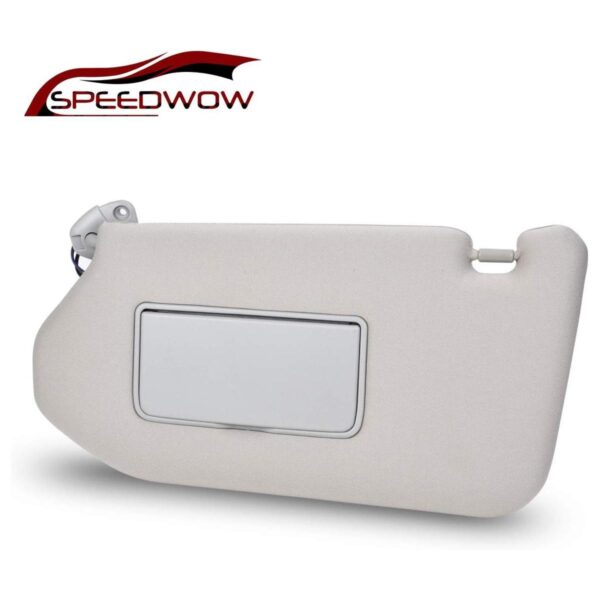 SPEEDWOW Parasol para automóvil con espejo y lámpara de_1