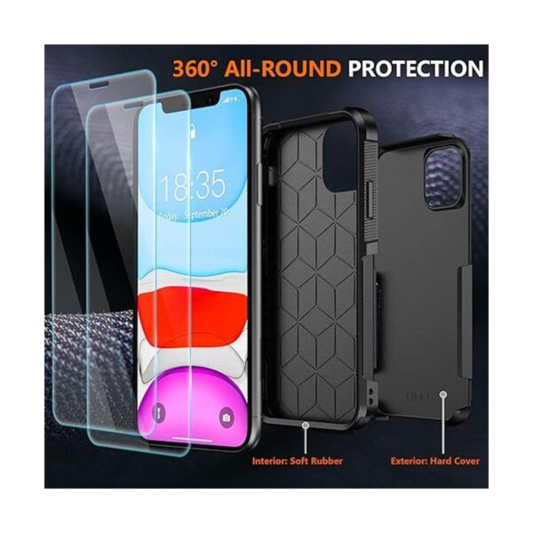 SPIDERCASE Funda a prueba de golpes para iPhone 11_4