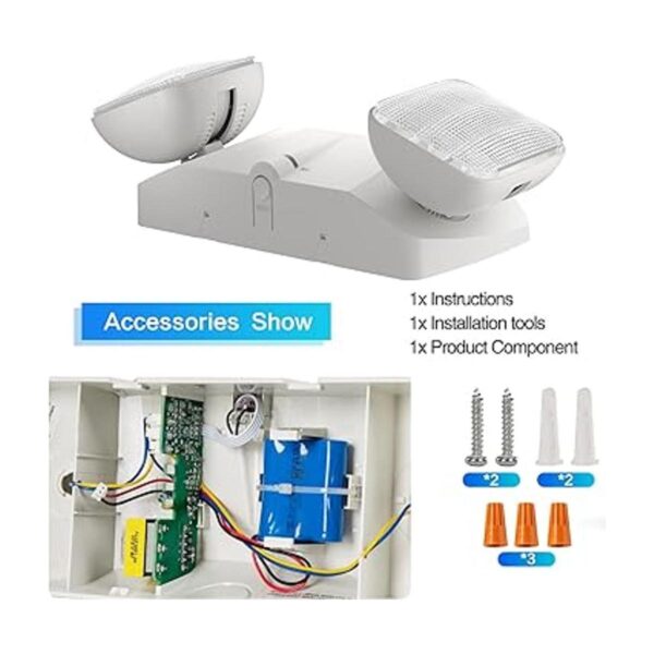 SPECTSUN Luces LED de emergencia para el hogar lámpara_2
