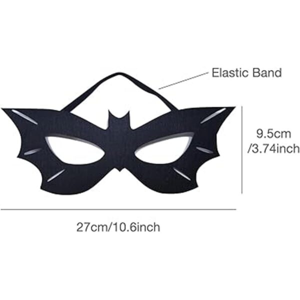 SOUTHSKY Máscara de disfraz de Batgirl máscara de ojos_2