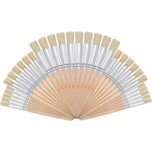 SOUJOY 30 pinceles para plantillas de madera pinceles de