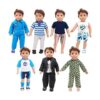 SOTOGO 7 juegos de 18 pulgadas ropa de muñeca para niño_1