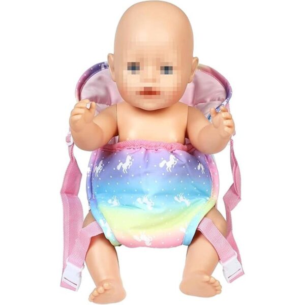 SOTOGO Mochila portadora de muñeca para muñecas americanas_3